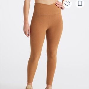 Beyond Yoga Tan At your leisure high waisted legging